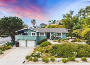 Carlsbad Tranquil Tier garden beach home with Game Room